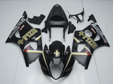 2003-2004 Matt Schwarzer Rizla Suzuki GSXR 1000 Motorrad Verkleidung