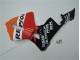 2003-2004 Orange Rot Schwarz Repsol Honda CBR600RR Motorrad Verkleidung 2003-2004 Orange Rot Schwarz Repsol Honda CBR600RR Motorrad Verkleidung