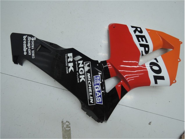 2003-2004 Orange Rot Schwarz Repsol Honda CBR600RR Motorrad Verkleidung 2003-2004 Orange Rot Schwarz Repsol Honda CBR600RR Motorrad Verkleidung