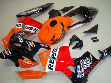 2003-2004 Repsol Honda CBR600RR Motorrad Verkleidung Komplett Sets