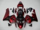 2003-2004 Rot Schwarz Honda CBR600RR Motorrad Verkleidung 2003-2004 Rot Schwarz Honda CBR600RR Motorrad Verkleidung