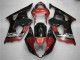 2003-2004 Rot Schwarz Suzuki GSXR 1000 Motorrad Verkleidung 2003-2004 Rot Schwarz Suzuki GSXR 1000 Motorrad Verkleidung