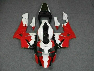 2003-2004 Rot Weiß Honda CBR600RR Motorrad Verkleidung