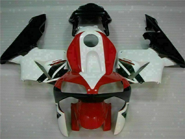 2003-2004 Rot Weiß Honda CBR600RR Motorrad Verkleidungen 2003-2004 Rot Weiß Honda CBR600RR Motorrad Verkleidungen