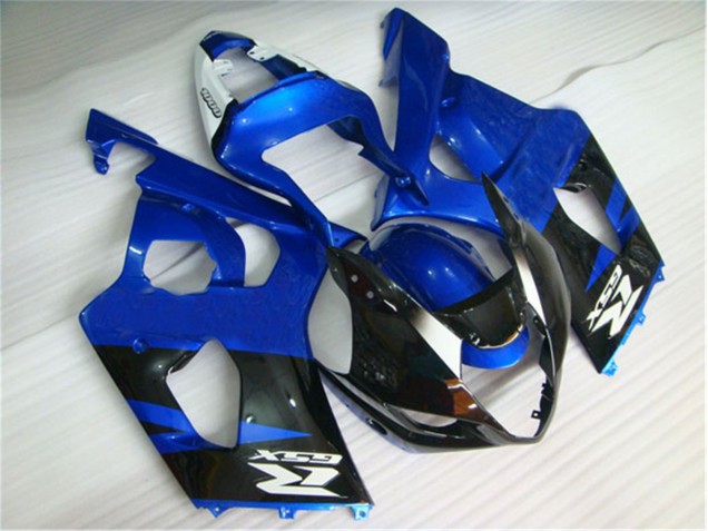 2003-2004 Schwarz Blau Suzuki GSXR 1000 Motorrad Verkleidung 2003-2004 Schwarz Blau Suzuki GSXR 1000 Motorrad Verkleidung