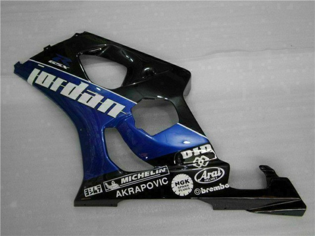2003-2004 Schwarz Blau Suzuki GSXR 1000 Motorrad Verkleidung & Plastik 2003-2004 Schwarz Blau Suzuki GSXR 1000 Motorrad Verkleidung & Plastik