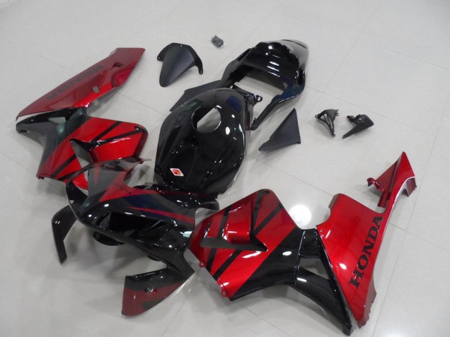 2003-2004 Schwarz CUndy Rot Honda CBR600RR Motorrad Verkleidung 2003-2004 Schwarz CUndy Rot Honda CBR600RR Motorrad Verkleidung