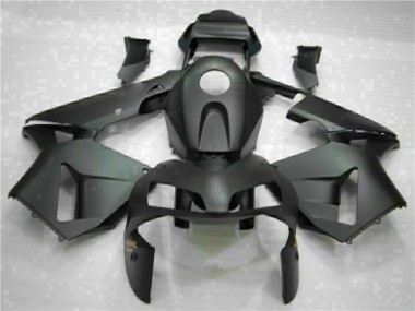 2003-2004 Schwarz Honda CBR600RR Motorrad Verkleidung Komplett Sets