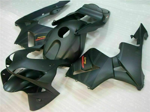 2003-2004 Schwarz Honda CBR600RR Motorrad Vollverkleidung 2003-2004 Schwarz Honda CBR600RR Motorrad Vollverkleidung