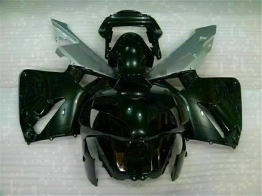 2003-2004 Schwarz Honda CBR600RR Motorrad Vollverkleidung & Plastik