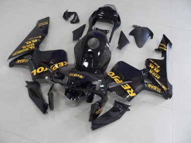 2003-2004 Schwarz Repsol Honda CBR600RR Motorrad Verkleidung