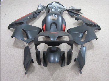 2003-2004 Schwarz Rot Honda CBR600RR Motorrad Verkleidung