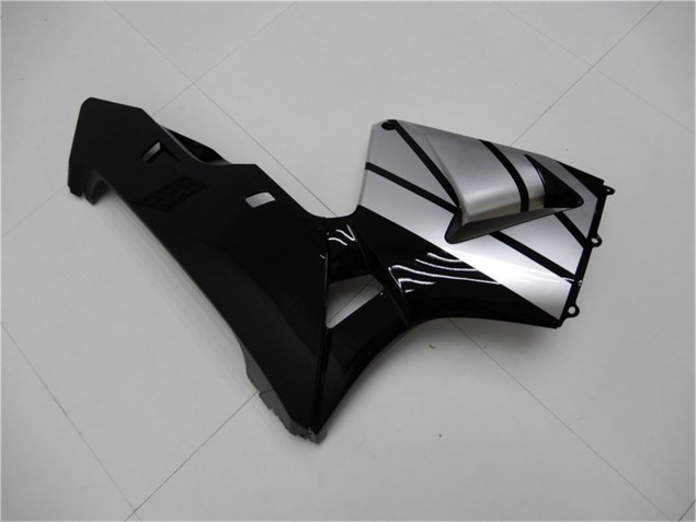2003-2004 Schwarz Silber Honda CBR600RR Motorrad Verkleidung 2003-2004 Schwarz Silber Honda CBR600RR Motorrad Verkleidung
