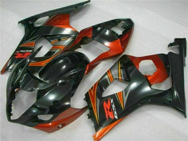 2003-2004 Schwarz Suzuki GSXR 1000 Motorrad Verkleidung Komplett Sets 2003-2004 Schwarz Suzuki GSXR 1000 Motorrad Verkleidung Komplett Sets