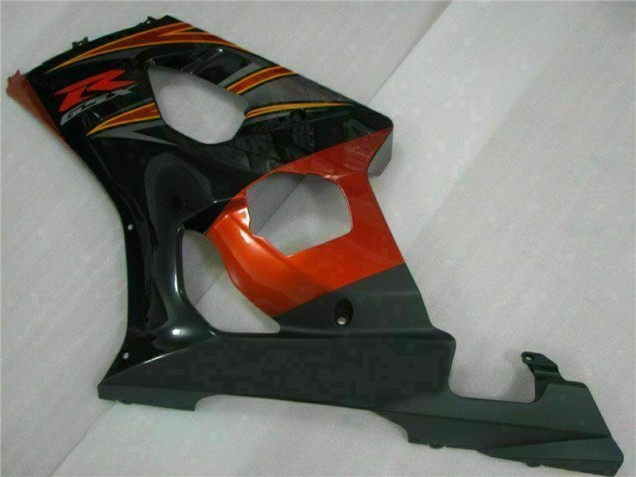 2003-2004 Schwarz Suzuki GSXR 1000 Motorrad Verkleidung Komplett Sets 2003-2004 Schwarz Suzuki GSXR 1000 Motorrad Verkleidung Komplett Sets