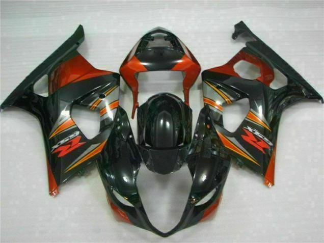 2003-2004 Schwarz Suzuki GSXR 1000 Motorrad Verkleidung Komplett Sets 2003-2004 Schwarz Suzuki GSXR 1000 Motorrad Verkleidung Komplett Sets