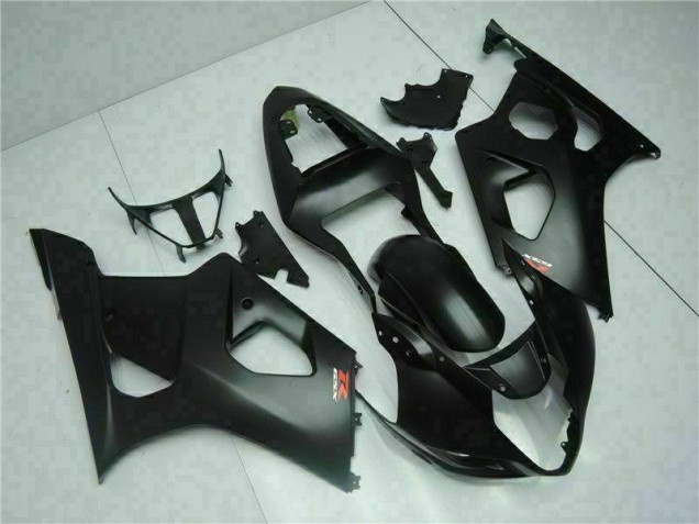 2003-2004 Schwarz Suzuki GSXR 1000 Motorrad Verkleidung 2003-2004 Schwarz Suzuki GSXR 1000 Motorrad Verkleidung