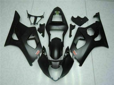 2003-2004 Schwarz Suzuki GSXR 1000 Motorrad Verkleidung