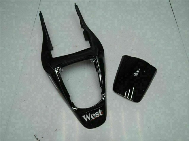 2003-2004 Schwarz West Honda CBR600RR Motorrad Verkleidung 2003-2004 Schwarz West Honda CBR600RR Motorrad Verkleidung