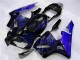 2003-2004 Schwarz mit Blaur Flamme Honda CBR600RR Motorrad Verkleidung 2003-2004 Schwarz mit Blaur Flamme Honda CBR600RR Motorrad Verkleidung
