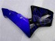 2003-2004 Schwarz mit Blaur Flamme Honda CBR600RR Motorrad Verkleidung 2003-2004 Schwarz mit Blaur Flamme Honda CBR600RR Motorrad Verkleidung