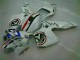 2003-2004 Weiß Blau R 2 Honda CBR600RR Motorrad Verkleidung 2003-2004 Weiß Blau R 2 Honda CBR600RR Motorrad Verkleidung