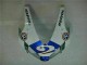 2003-2004 Weiß Blau R 2 Honda CBR600RR Motorrad Verkleidung 2003-2004 Weiß Blau R 2 Honda CBR600RR Motorrad Verkleidung