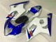 2003-2004 Weiß Blau Suzuki GSXR 1000 Motorrad Verkleidung 2003-2004 Weiß Blau Suzuki GSXR 1000 Motorrad Verkleidung