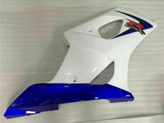 2003-2004 Weiß Blau Suzuki GSXR 1000 Motorrad Verkleidung 2003-2004 Weiß Blau Suzuki GSXR 1000 Motorrad Verkleidung