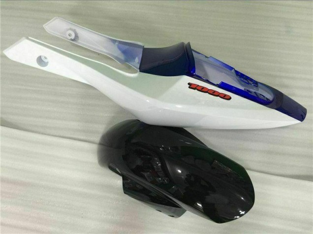 2003-2004 Weiß Blau Suzuki GSXR 1000 Motorrad Verkleidung 2003-2004 Weiß Blau Suzuki GSXR 1000 Motorrad Verkleidung
