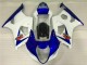 2003-2004 Weiß Blau Suzuki GSXR 1000 Motorrad Verkleidung 2003-2004 Weiß Blau Suzuki GSXR 1000 Motorrad Verkleidung