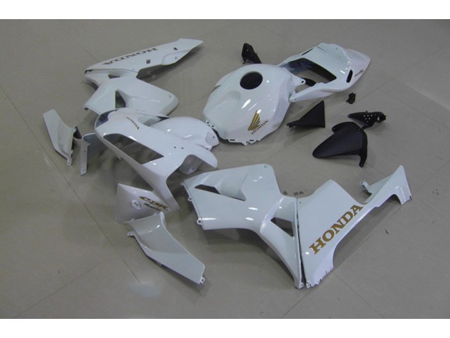 2003-2004 Weiß Gold Honda CBR600RR Motorrad Verkleidung 2003-2004 Weiß Gold Honda CBR600RR Motorrad Verkleidung