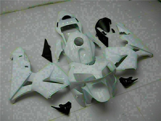 2003-2004 Weiß Honda CBR600RR Motor Verkleidung 2003-2004 Weiß Honda CBR600RR Motor Verkleidung