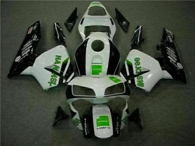 2003-2004 Weiß Honda CBR600RR Motor Verkleidungen