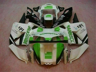 2003-2004 Weiß Honda CBR600RR Motorrad Verkleidung Komplett Sets