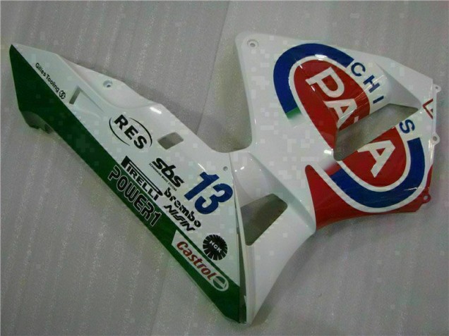 2003-2004 Weiß Honda CBR600RR Motorrad Verkleidung & Plastik 2003-2004 Weiß Honda CBR600RR Motorrad Verkleidung & Plastik