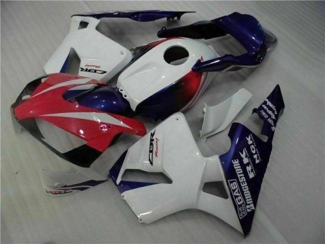 2003-2004 Weiß Honda CBR600RR Motorrad Vollverkleidung 2003-2004 Weiß Honda CBR600RR Motorrad Vollverkleidung