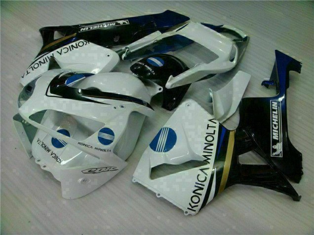 2003-2004 Weiß Honda CBR600RR Motorradverkleidung Plastik Kits 2003-2004 Weiß Honda CBR600RR Motorradverkleidung Plastik Kits