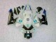 2003-2004 Weiß Schwarz Honda CBR600RR Motorrad Vollverkleidung 2003-2004 Weiß Schwarz Honda CBR600RR Motorrad Vollverkleidung