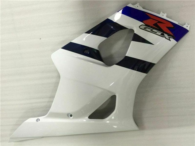 2003-2004 Weiß Schwarz Suzuki GSXR 1000 Motorrad Verkleidung Komplett Sets 2003-2004 Weiß Schwarz Suzuki GSXR 1000 Motorrad Verkleidung Komplett Sets