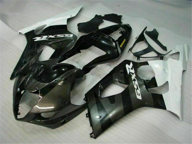 2003-2004 Weiß Schwarz Suzuki GSXR 1000 Motorrad Verkleidung 2003-2004 Weiß Schwarz Suzuki GSXR 1000 Motorrad Verkleidung