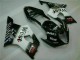 2003-2004 Weiß Schwarz Suzuki GSXR 1000 Motorrad Verkleidungen 2003-2004 Weiß Schwarz Suzuki GSXR 1000 Motorrad Verkleidungen