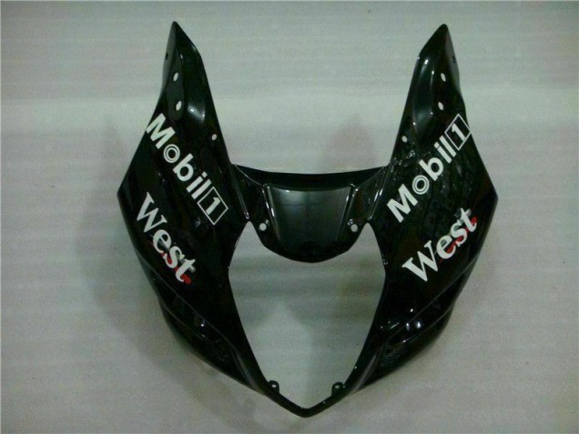 2003-2004 Weiß Schwarz Suzuki GSXR 1000 Motorrad Verkleidungen 2003-2004 Weiß Schwarz Suzuki GSXR 1000 Motorrad Verkleidungen