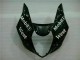 2003-2004 Weiß Schwarz Suzuki GSXR 1000 Motorrad Verkleidungen 2003-2004 Weiß Schwarz Suzuki GSXR 1000 Motorrad Verkleidungen