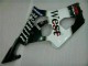 2003-2004 Weiß Schwarz Suzuki GSXR 1000 Motorrad Verkleidungen 2003-2004 Weiß Schwarz Suzuki GSXR 1000 Motorrad Verkleidungen
