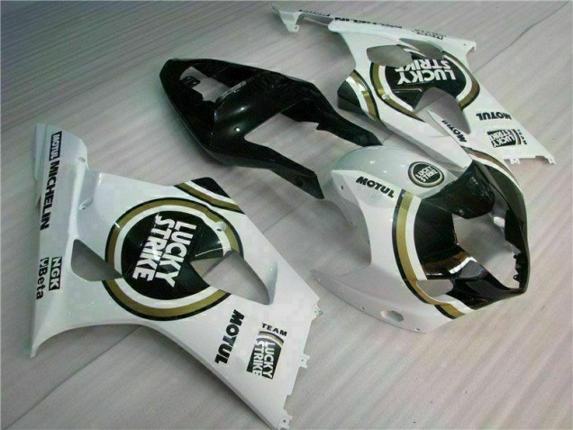 2003-2004 Weiß Suzuki GSXR 1000 Motorrad Verkleidung 2003-2004 Weiß Suzuki GSXR 1000 Motorrad Verkleidung