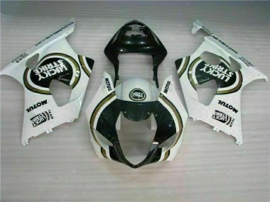 2003-2004 Weiß Suzuki GSXR 1000 Motorrad Verkleidung