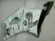 2003-2004 Weiß Suzuki GSXR 1000 Motorrad Vollverkleidung 2003-2004 Weiß Suzuki GSXR 1000 Motorrad Vollverkleidung