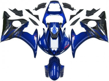 2003-2005 Blau Schwarz Yamaha YZF R6 Motorrad Verkleidungen