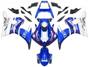 2003-2005 Blau Star Fiat Yamaha YZF R6 Motorrad Verkleidung